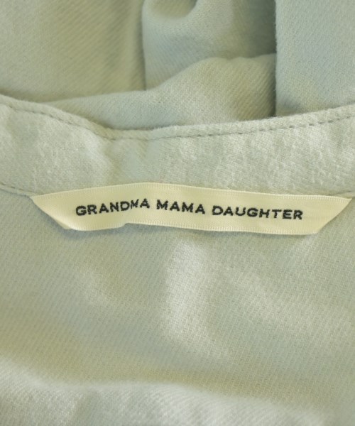 GRANDMA MAMA DAUGHTER（グランマママドーター）シャツワンピース 緑 サイズ:1(S位) レディース/2200635996039