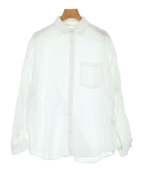 GRANDMA MAMA DAUGHTER(グランマママドーター)カジュアルシャツ 白 サイズ:1(S位)/2200647592045