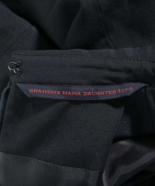 GRANDMA MAMA DAUGHTER（グランマママドーター）ワンピース 黒 サイズ:0(XS位) レディース/2200706931099