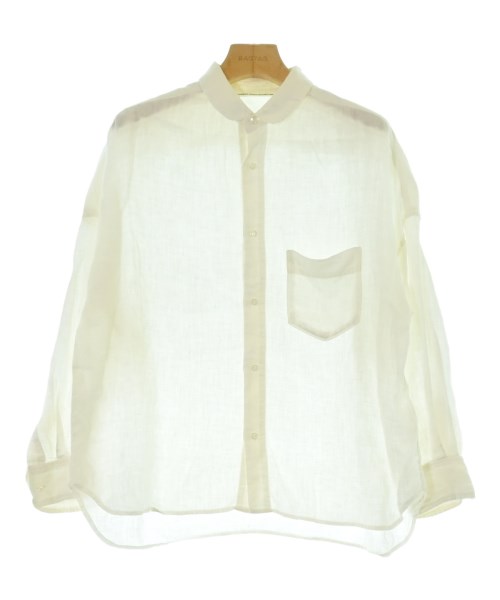 GRANDMA MAMA DAUGHTER(グランマママドーター)カジュアルシャツ 白 サイズ:0(XS位)/2200662779124