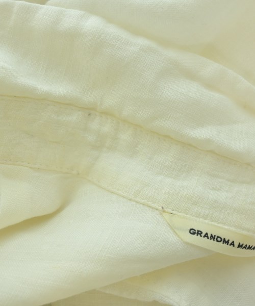 GRANDMA MAMA DAUGHTER（グランマママドーター）カジュアルシャツ 白 サイズ:0(XS位) レディース/2200662779124