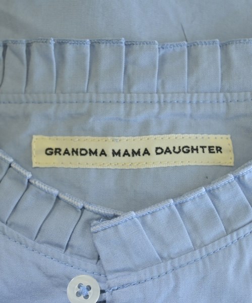 GRANDMA MAMA DAUGHTER（グランマママドーター）カジュアルシャツ 青 サイズ:0(XS位) レディース/2200662910077