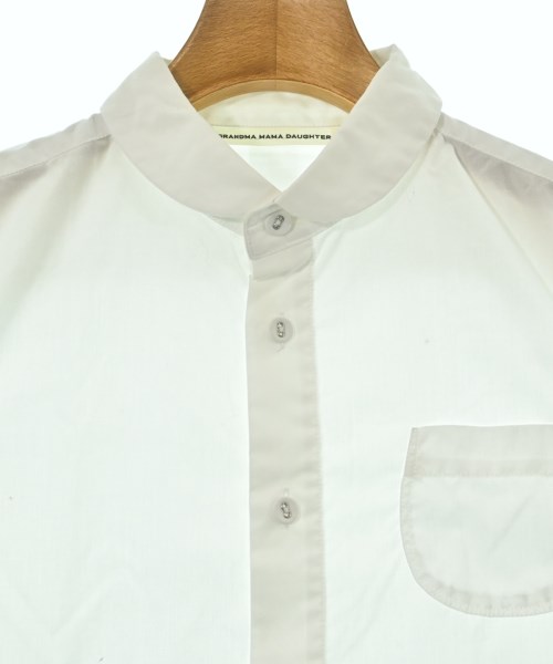 GRANDMA MAMA DAUGHTER（グランマママドーター）カジュアルシャツ 白 サイズ:0(XS位) レディース/2200662910084