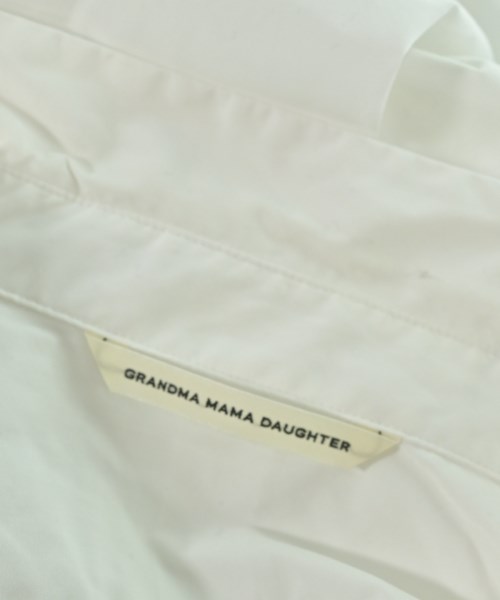 GRANDMA MAMA DAUGHTER（グランマママドーター）カジュアルシャツ 白 サイズ:0(XS位) レディース/2200662910084