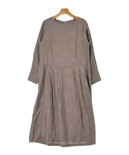 GRANDMA MAMA DAUGHTER(グランマママドーター)ワンピース 茶 サイズ:2(M位)/2200669277043
