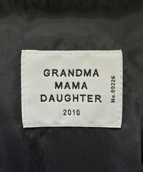 GRANDMA MAMA DAUGHTER（グランマママドーター）ベスト 黒 サイズ:1(S位) レディース/2200667507043