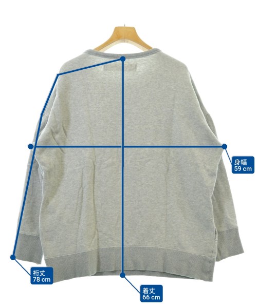 GRANDMA MAMA DAUGHTER（グランマママドーター）スウェット グレー サイズ:1(S位) レディース/2200667708600