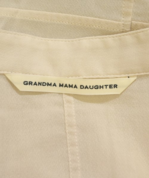 GRANDMA MAMA DAUGHTER（グランマママドーター）カジュアルシャツ ベージュ サイズ:0(XS位) レディース/2200728101036