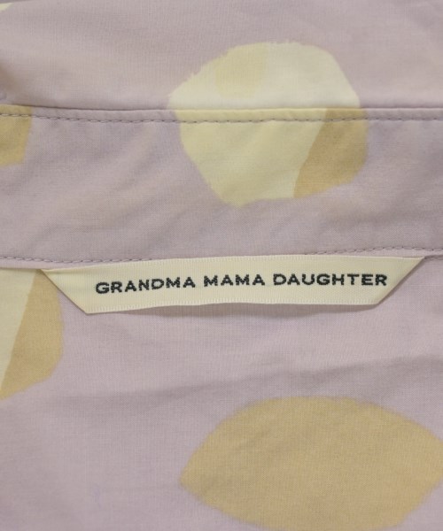 GRANDMA MAMA DAUGHTER（グランマママドーター）カジュアルシャツ 紫 サイズ:1(S位) レディース/2200685021026
