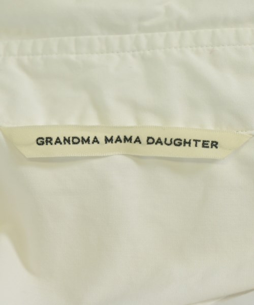 GRANDMA MAMA DAUGHTER（グランマママドーター）カジュアルシャツ 白 サイズ:2(M位) レディース/2200684382357
