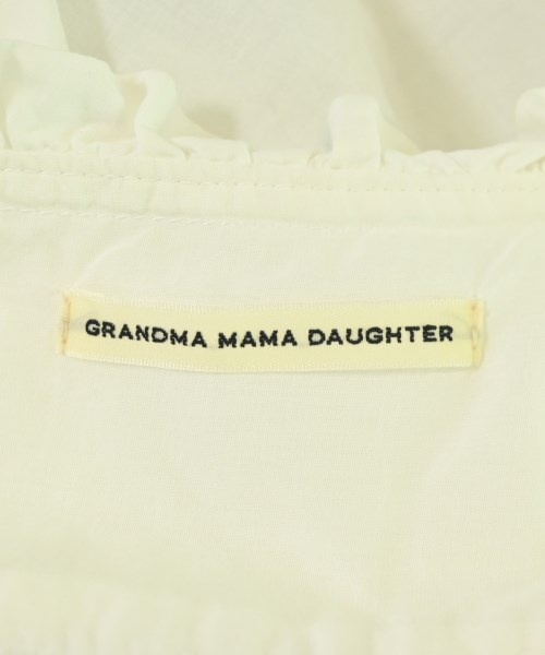 GRANDMA MAMA DAUGHTER（グランマママドーター）カジュアルシャツ 白 サイズ:1(S位) レディース/2200692492024