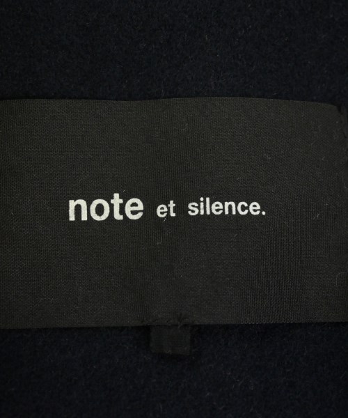 note et silence（ノートエシロンス）コート 紺 サイズ:F レディース/2200688849115