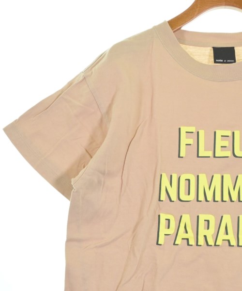 note et silence（ノートエシロンス）Tシャツ・カットソー ベージュ サイズ:F レディース/2200641889073
