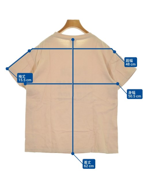 note et silence（ノートエシロンス）Tシャツ・カットソー ベージュ サイズ:F レディース/2200641889073