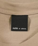 note et silence（ノートエシロンス）Tシャツ・カットソー ベージュ サイズ:F レディース/2200641889073