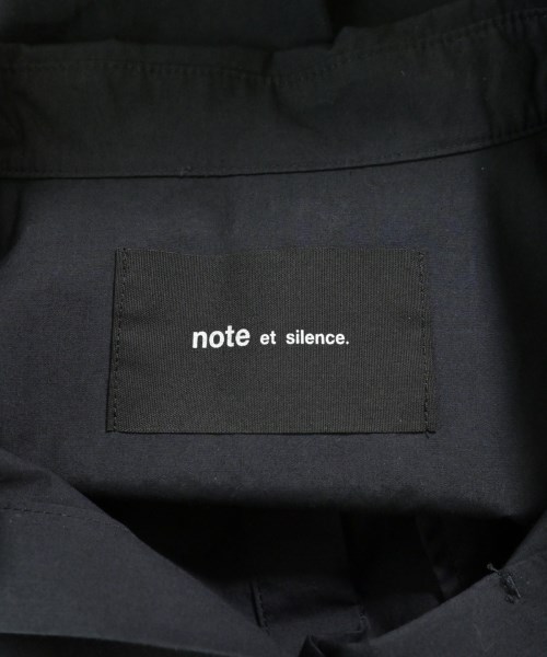 note et silence（ノートエシロンス）カジュアルシャツ 紺 サイズ:F レディース/2200688526412
