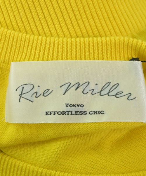 Rie Miller（リエミラー）ニット・セーター 黄 サイズ:38(M位) レディース/2200625793204