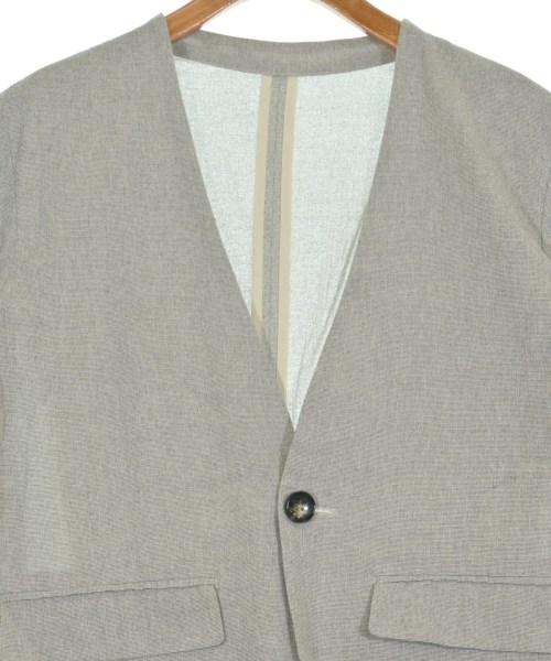 Rie Miller（リエミラー）ノーカラージャケット 白 サイズ:38(M位) レディース/2200626135027