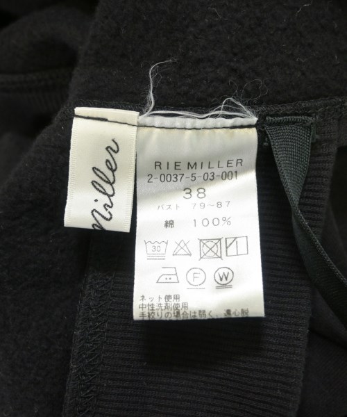 Rie Miller（リエミラー）スウェット 黒 サイズ:38(M位) レディース/2200616216217