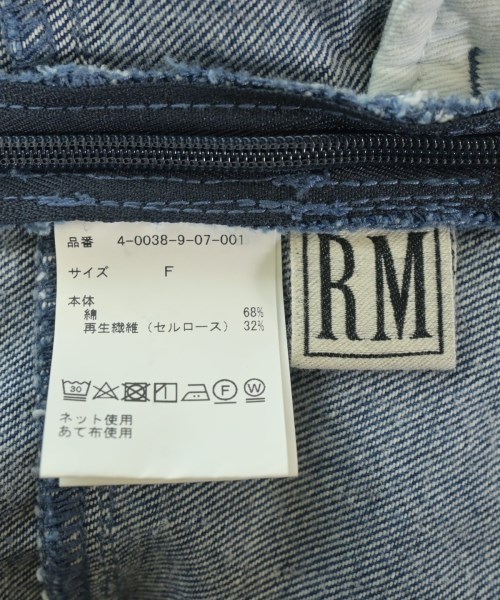 Rie Miller（リエミラー）オールインワン/サロペット 青 サイズ:F レディース/2200611719010