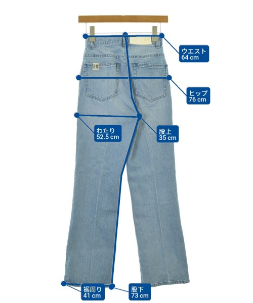 Rie Miller（リエミラー）デニムパンツ 青 サイズ:XXS レディース/2200668588256