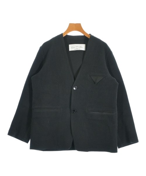 Rie Miller(リエミラー)カジュアルジャケット 黒 サイズ:38(M位)/2200672679018