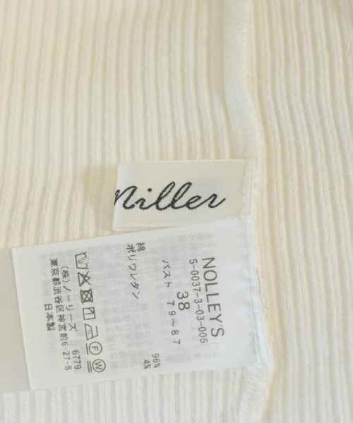 Rie Miller（リエミラー）Tシャツ・カットソー 白 サイズ:38(M位) レディース/2200693885061