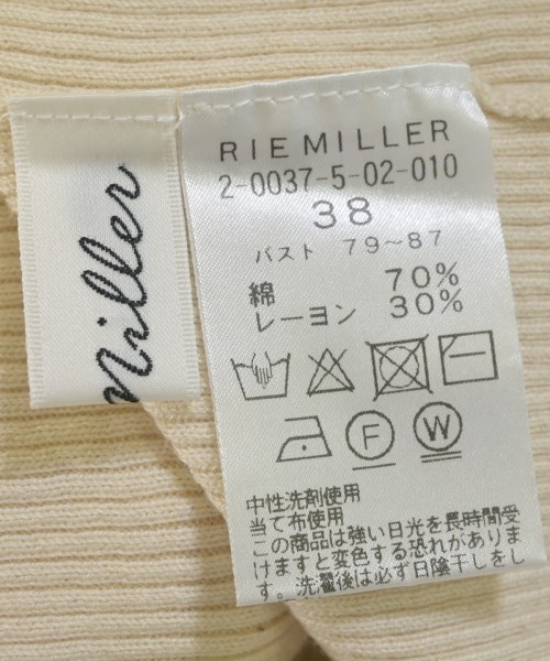 Rie Miller（リエミラー）ニット・セーター 白 サイズ:38(M位) レディース/2200696552144