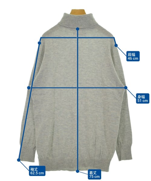 Rie Miller（リエミラー）ニット・セーター グレー サイズ:38(M位) レディース/2200649100033