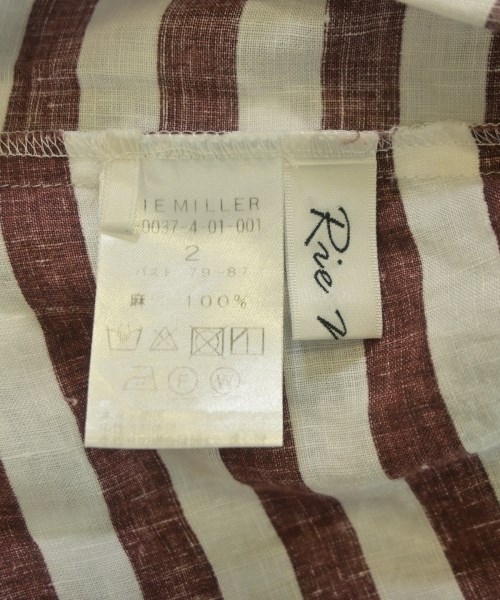 Rie Miller（リエミラー）カジュアルシャツ 茶 サイズ:2(M位) レディース/2200649631247