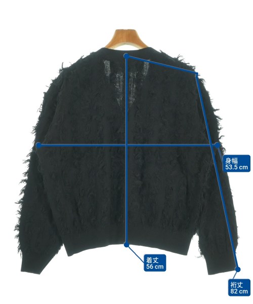 Rie Miller（リエミラー）カーディガン 黒 サイズ:38(M位) レディース/2200656128037