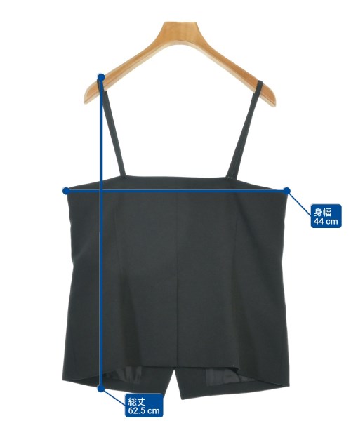 Rie Miller（リエミラー）ブラウス 黒 サイズ:38(M位) レディース/2200660166025