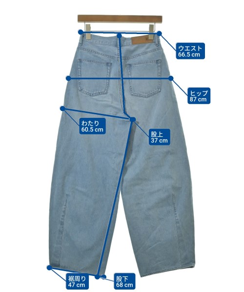 Rie Miller（リエミラー）デニムパンツ 青 サイズ:S レディース/2200636134249