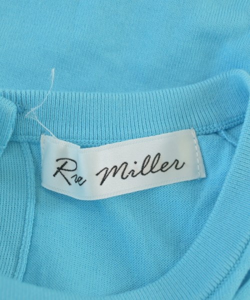 Rie Miller（リエミラー）ベスト/ノースリーブ 青 サイズ:36(S位) レディース/2200641501111