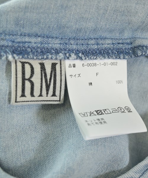 Rie Miller（リエミラー）ブラウス 青 サイズ:F レディース/2200667806016