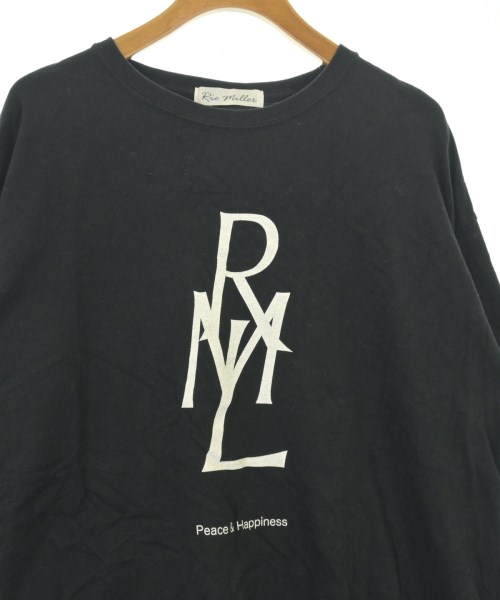 Rie Miller（リエミラー）Tシャツ・カットソー 黒 サイズ:38(M位) レディース/2200723345138