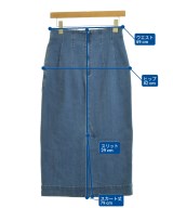 Rie Miller（リエミラー）ロング・マキシ丈スカート 青 サイズ:M レディース/2200677593067