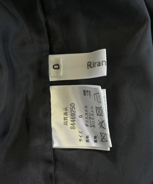 Rirandture（リランドチュール）ワンピース 黒 サイズ:0(XS位) レディース/2200618969098