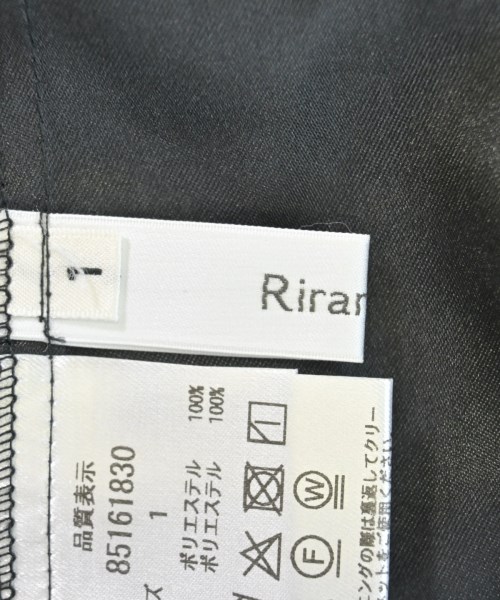 Rirandture（リランドチュール）ワンピース 黒 サイズ:1(S位) レディース/2200671871147