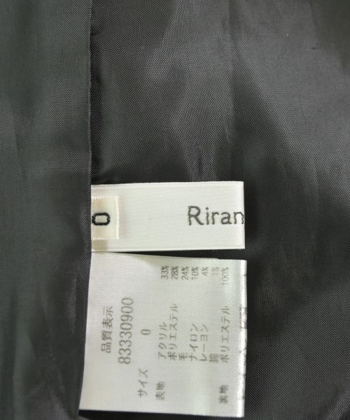 Rirandture（リランドチュール）ショートパンツ 黒 サイズ:0(XS位) レディース/2200676055085