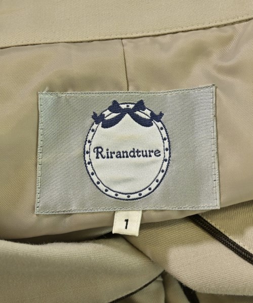 Rirandture（リランドチュール）トレンチコート ベージュ サイズ:1(S位) レディース/2200651430029