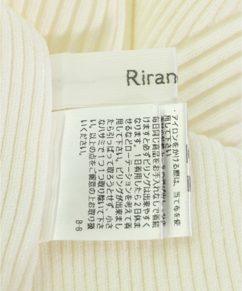 Rirandture（リランドチュール）ニット・セーター 白 サイズ:2(M位) レディース/2200709466079