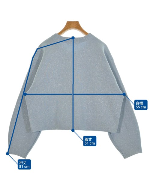 Rirandture（リランドチュール）ノーカラージャケット 青 サイズ:1(S位) レディース/2200645648058