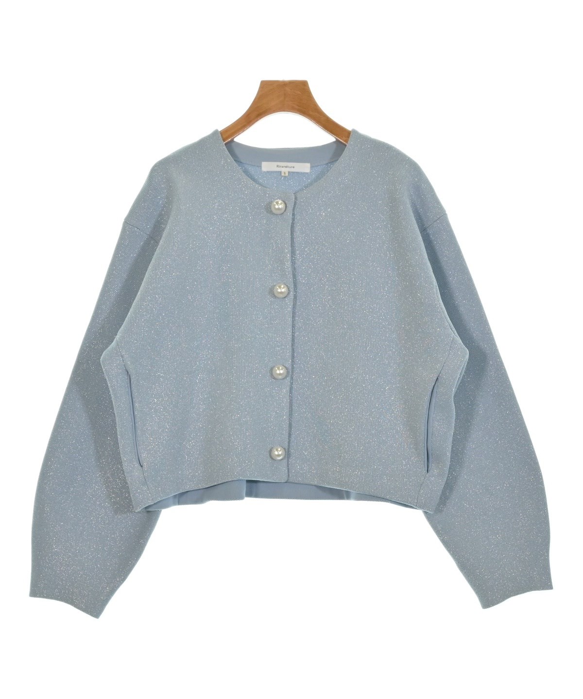 Rirandture（リランドチュール）ノーカラージャケット 青 サイズ:1(S位