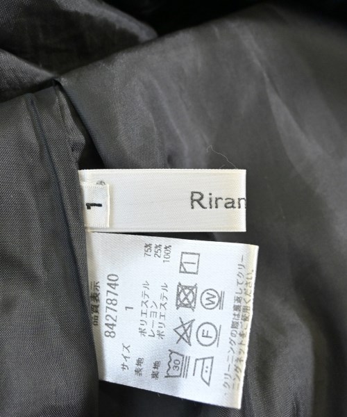 Rirandture（リランドチュール）オールインワン/サロペット 黒 サイズ:1(S位) レディース/2200656362028