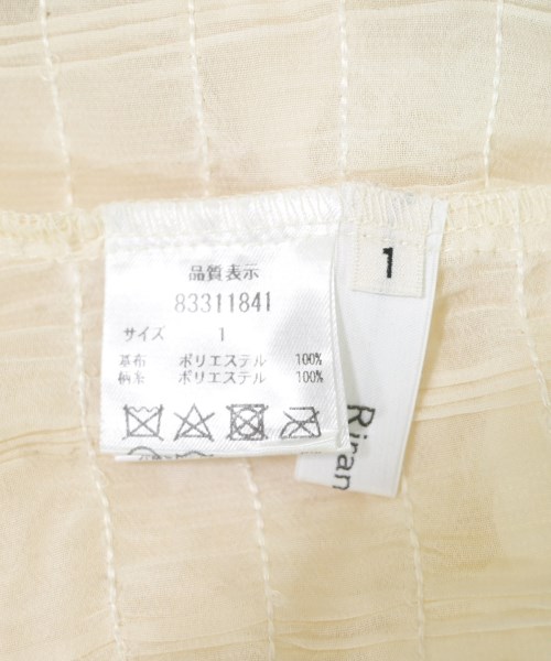Rirandture（リランドチュール）カジュアルシャツ 白 サイズ:1(S位) レディース/2200692222010