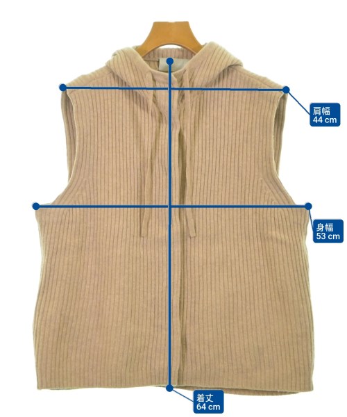 WALANCE（ワランス）ベスト ベージュ サイズ:F レディース/2200641095078