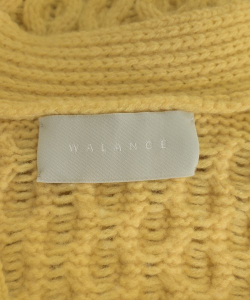 WALANCE（ワランス）カーディガン 黄 サイズ:F レディース/2200653366036