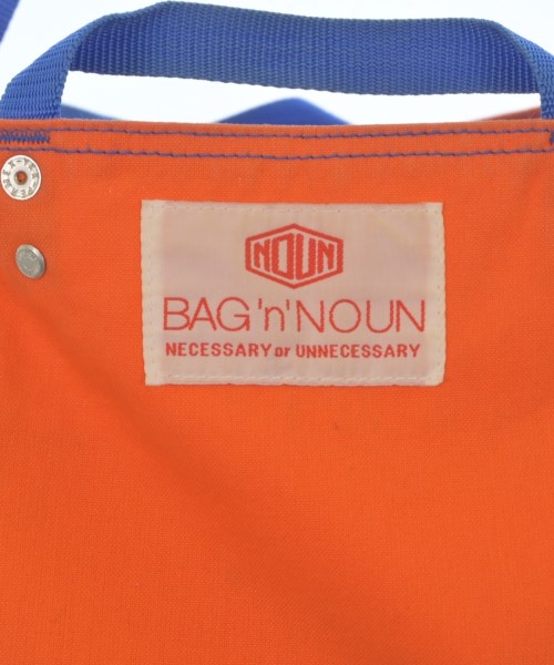 BAG'n'NOUN（バッグンナウン）トートバッグ オレンジ サイズ:- レディース/2200671690601