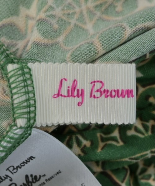 LILY BROWN（リリーブラウン）ワンピース 緑 サイズ:F レディース/2200620709064